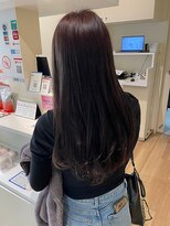 ラファンス 栗林店(LaFENCE) 透明感カラー/ピンクブラウン/セミロング