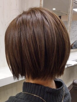 ヘアテラスベル(HAIR TERRACE BELL)の写真/【大人女性から支持されるサロン】《髪質改善カラー¥9000》髪質改善とカラーが同時に!