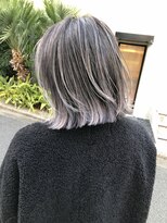 ハーツ(Heart's)&nbsp;白髪ぼかし脱白髪染めミディアムレイヤー40代50代60代♪