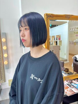 コワファースト  させぼ五番街店(COIFF1RST) ブルーブラック