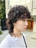 ウルフパーマ/マレットヘア/パーマ/ウルフ/表参道/原宿