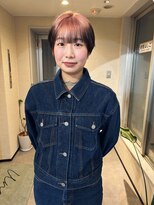 ユヌ(Une)&nbsp;Kotaro ペールピンクのルーツカラー