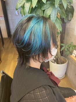 美容室 ココロ(Co Co Lo)の写真/Dr.カラー・ダメージ補修効果カラーがお勧め◎カラーをしながらダメージ補修し、発色・艶感が驚く程にUP♪