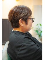 リスボーン(RESBORN) 【30,40,50代ナノバブルと白髪ぼかしで収まりの良いショートに】