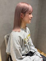 ジルバイジアン(JILL by GIEN)&nbsp;ケアブリーチダブルカラーピンクベージュ