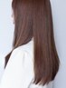 【湿気対策★】カット+ストレートパーマ　￥16,500→￥15,400