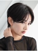 表参道白髪ぼかし髪質改善カラーウルフショートボブ40代50代60代