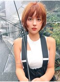 ACE 横浜 ショート×オレンジブラウン