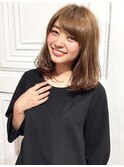 ミディアムボブ×似合わせカット×メルティカラー[横浜駅]