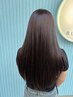 【ウネリに最適♪】カット+　髪質改善ストレート　＆　最高級TR　￥20000