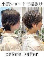 ヨリ サッポロ 札幌大通(yori SAPPORO)&nbsp;似合わせカット30代40代50代ショートボブくびれレイヤーカット