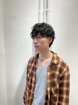 ミュー(Mu)&nbsp;シャドウパーマ　メンズカット