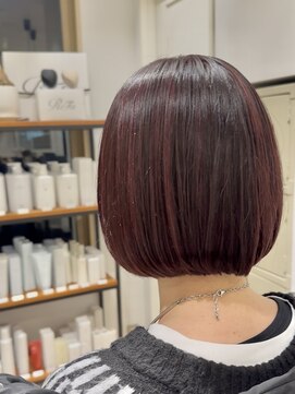 白髪ぼかし/黒髪//オリーブグレー/小顔/ココアベージュ/守谷