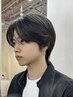 メンズカット+縮毛矯正【清潔感アップ!ナチュラルストレートコース】