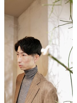 ザプリペアバーバージアイ(THE PREPARE BARBER JIAI) 【３０代半ば】清潔感のある上品な大人髪