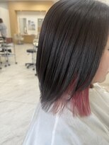 ヘアポジション 大曲北店 HAIR Position&nbsp;ピンクイヤリングカラー