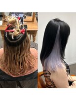 リブ バイ ボクノ(Liv by bokuno)&nbsp;【インナーカラー】シルバーラベンダー