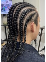 コハク(kohak)&nbsp;メンズフルコーンロウ