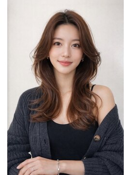 ユニカバイベル 御殿山店(unica by Belle) 30代からチャレンジしやすい韓国レイヤースタイル☆小顔カット★