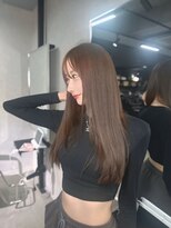 ザ シェノン ウメダ(THE CHAINON UMEDA)&nbsp;ミルクティーブロンド/ダークブルー/デジタルパーマ/心斎橋