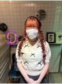 あみかちゅ×編みおろしリボン