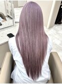 秋葉原で叶えるラベンダーロングカラー