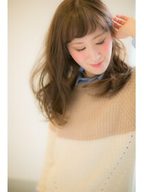 ユーフォリア 新宿通り(Euphoria) 【Euphoria】babyバング×外国人風パーマでナチュかわミディ☆