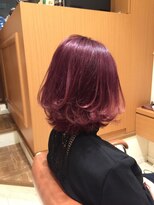 リゼル ユア 渋谷(RISEL YUA)&nbsp;ラズベリーパープルのショート