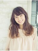 大人女子のゆるふわロング