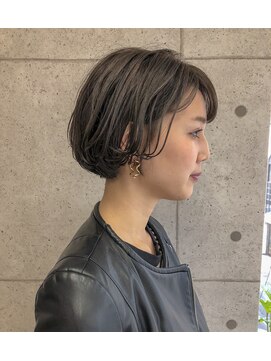 ア セカンド 清藤美容室第弐號(a sekand) リップラインのショートボブスタイル☆