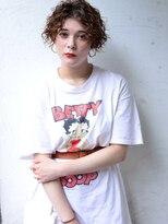 カンナ(Canna)&nbsp;エアリーミディ/ショートパーマ/黒髪/ホワイトアッシュ/TOKIO