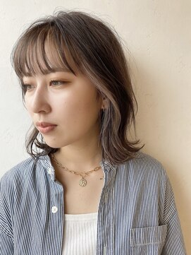 リアン(Lien) 前髪ハイライト/インナーカラー/フェイスフレーミング/MARINA