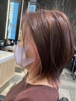 ラテ 渋谷(LATTE)&nbsp;インナーカラー イヤリングカラー ピンク