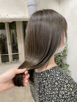 アリー 原宿 表参道(ALLY)&nbsp;【ALLY 濱田】ブリーチなしオリーブベージュ 20代/30代/40代