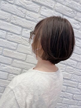 パザパ 交り江店(PA.ZA.PA.) ボブ/インナーカラー☆/ベージュ/20代30代40代