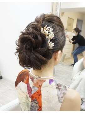 ヘアアンドメイクジップ恵比寿 (Hair＆Make ZIP) パーティアップヘアセット