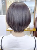 【morio成増/児玉】丸みショート　ダークブラウン