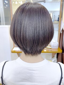 モリオ フロム ロンドン 成増店 【morio成増/児玉】丸みショート　ダークブラウン