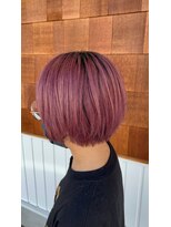 アンチ(ANTI)&nbsp;ピンクヘア×まとまりボブ