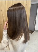 ナチュラルストレートミディ