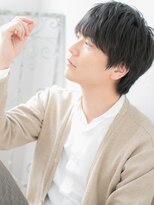 ドクターズ サロン ラブ(Dr's Salon LAB)&nbsp;黒髪マッシュで爽やかさUP！無造作ショートf古河20代30代40代