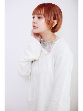 バサ 久米川店(BASSA) ☆ハイトーンマッシュショート☆［久米川］/質感再生カラー