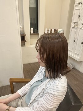 ヘアーメイク ヴェルダ(Hair make VERDA) ☆シースルーバング×ボブ☆