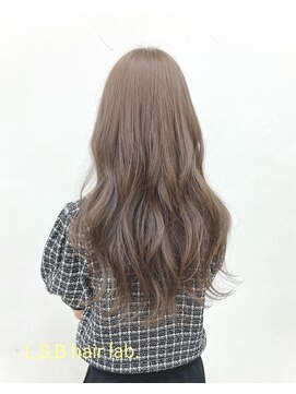 エルエスビー(LSB hair lab) 【LSB】color マロングレージュ