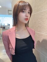 サンドシーン(sand scene)&nbsp;20代30代40代丸みショートボブマッシュ前下がりレイヤー