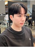 【石山】韓国メンズショートコンマヘア