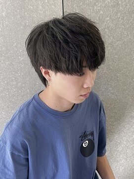 ニアウ 太田店(Niau) メンズカット韓国風マッシュスタイルラウンドマッシュウルフ