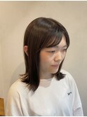 マロンベージュ/ブリーチなしカラー/秋カラー/横浜/横浜駅