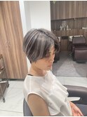 若白髪ぼかし