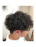ツイストパーマ＋メンズカット【￥１１０００】